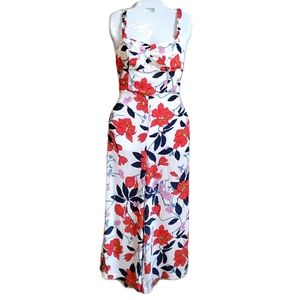 GB Gianni Bini Floral Pant Jumpsuit